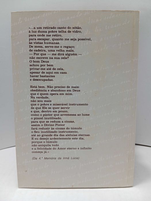 " Memórias da Irmã Lúcia "