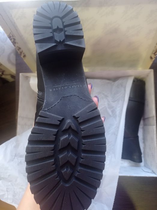 Ботинки натуральная кожа