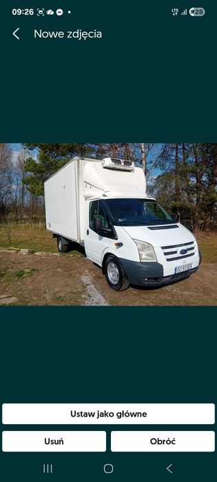 Ford Tranist Kontener Chłodnia Izoterma