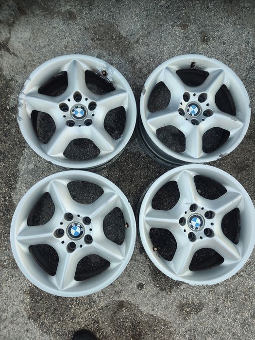 Komplet oryginalnych felg do BMW 17cali 5x120 7.5J ET40 osadzenie72.5