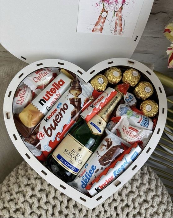 ‼️ЕСТЬ Самовывоз‼️Подарочный бокс со сладостями/ Подарок девушке/жене
