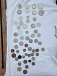 Moedas antigas lote
