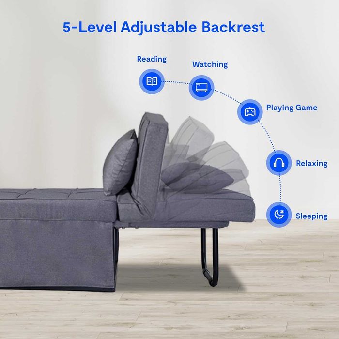 Nowa rozkładana sofa / łóżko / leżanka / 4w1 / pufa / fotel !A3182!
