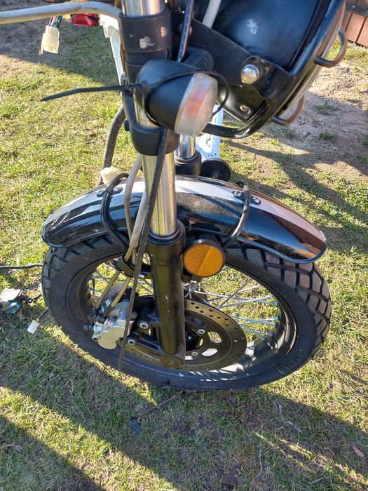 Orcal NK01 125 silnik lampa lagi wydech siedzenie zegar koła błotnik