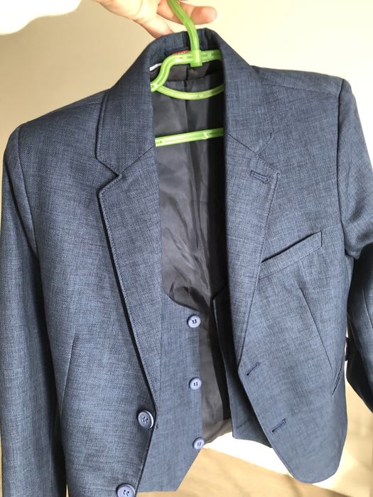 Піджак і жилет шкільний h&m