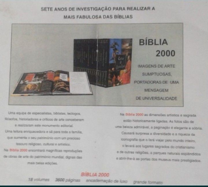 Bíblia Sagrada 2000 - Antigo e Novo Testamento - 18 livros novos
