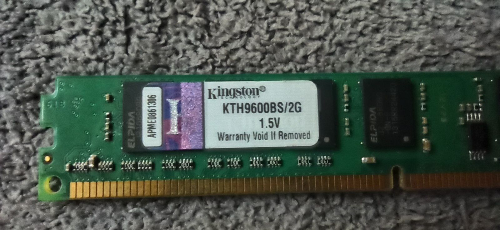 Pamięć RAM Kingston DDR3 2 GB 1333