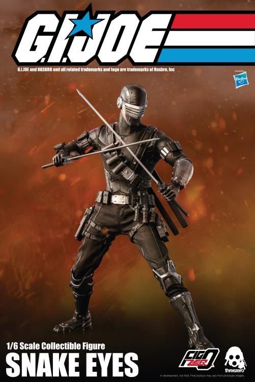 Фигурка 1/6 G.I. Joe ThreeZero Snake Eyes тип Hot Toys