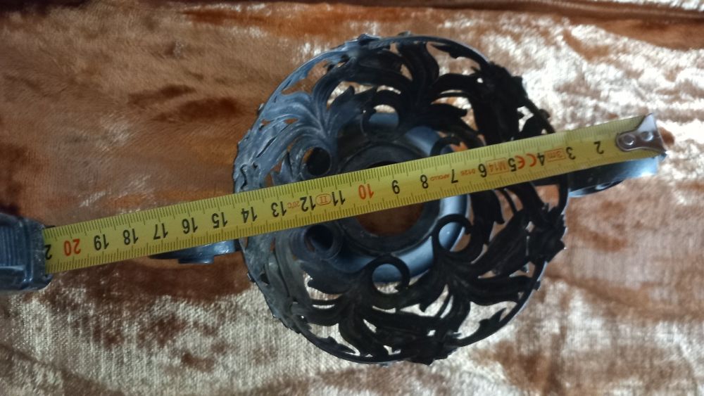 Stara secesja posrebrzana