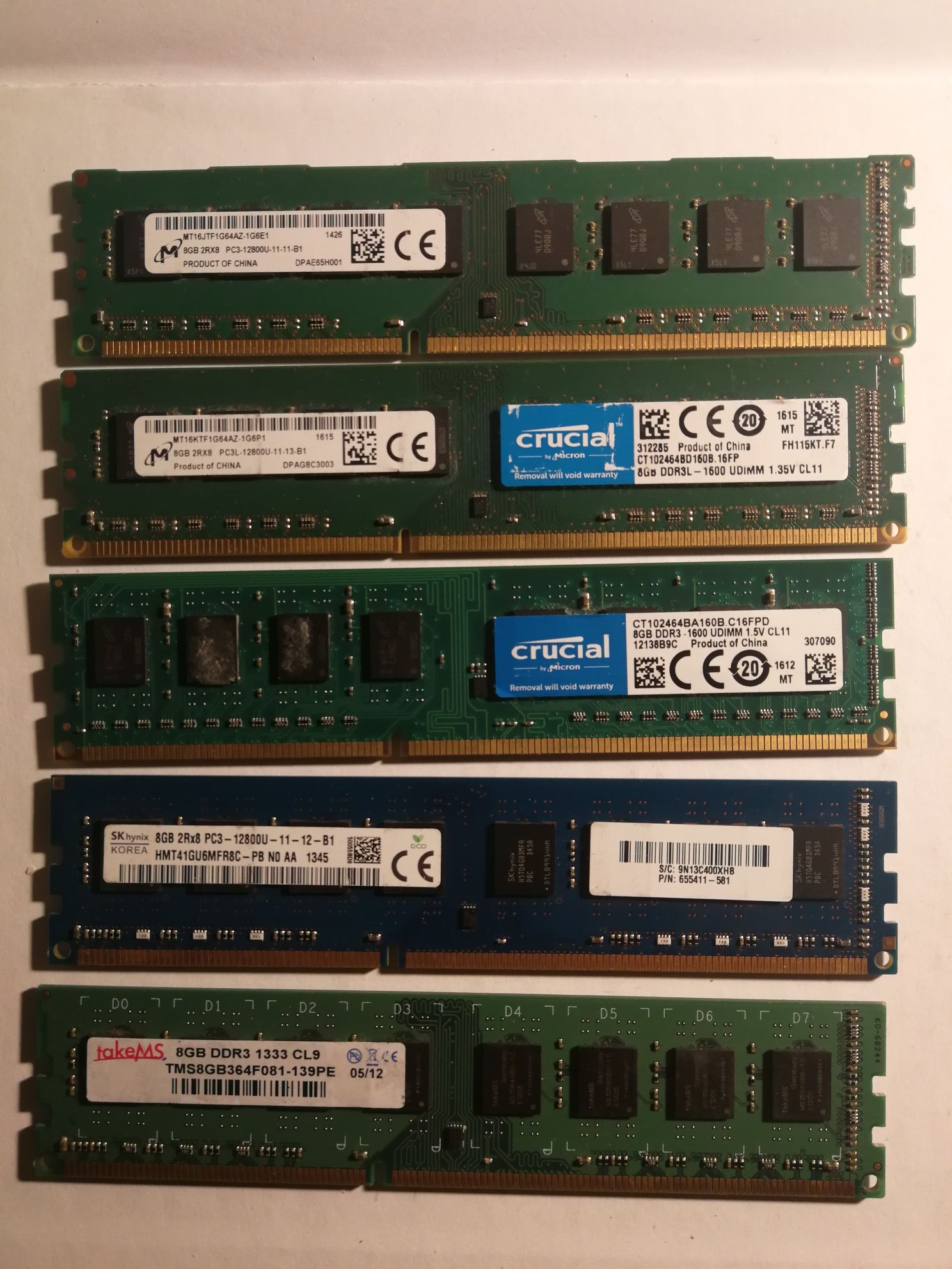 ddr3 на 8 гб  оперативна память до ноут. І комп.