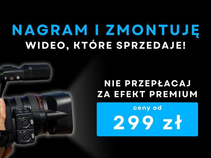 Operator kamery Montaż video YouTube wideo Social Filmowanie dron