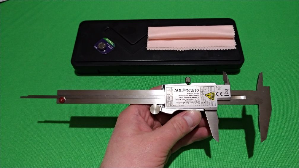 Штангенциркуль электронный колумбик цифровой 150мм Precise-Tools