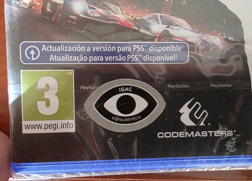 Grid legends Ps4/Ps5 selado