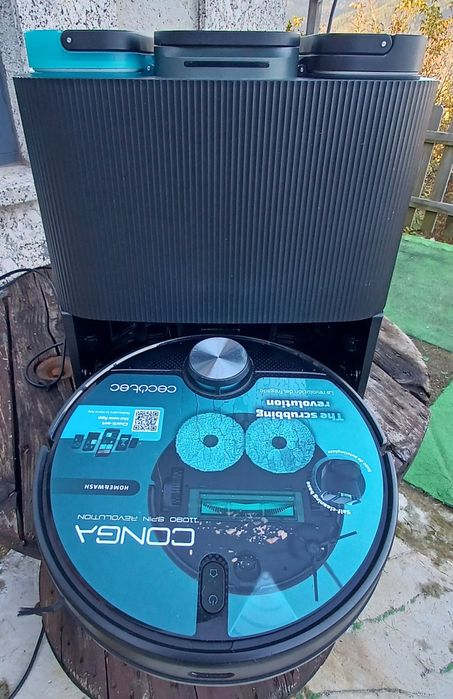 Aspirador Robô Mopa Cecotec Conga 11090
Aspirador Robô com Mopa Cecote