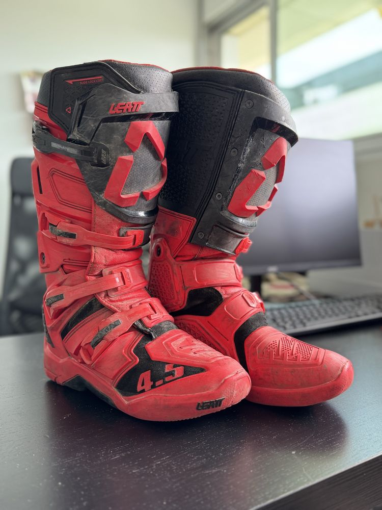 Botas Leatt 4.5 Tamanho 45.5 Motocross enduro