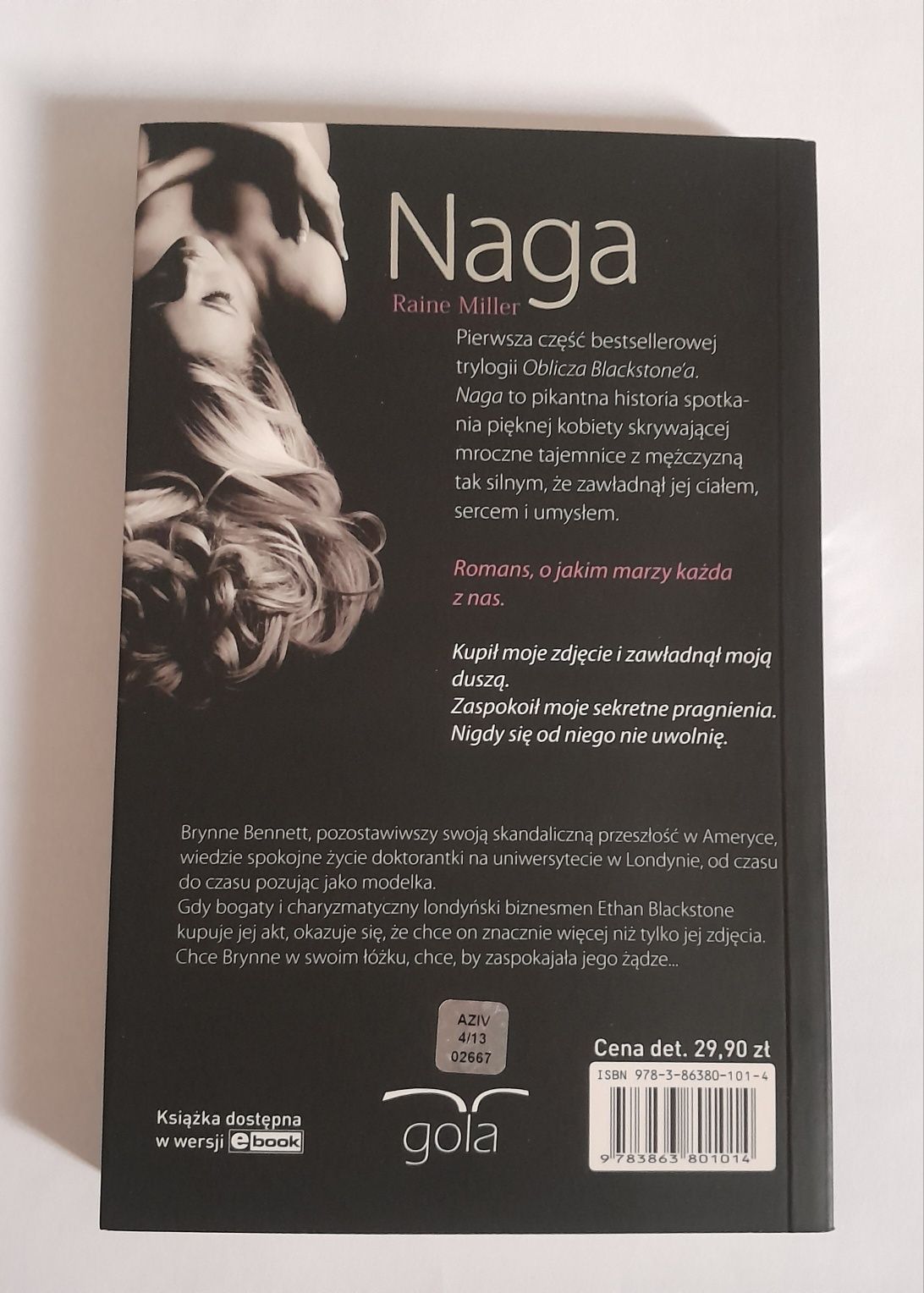 Książka Naga Raine Miller