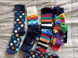 Skarpety Happy Socks 4 pak, rozm 41-46, nieużywane