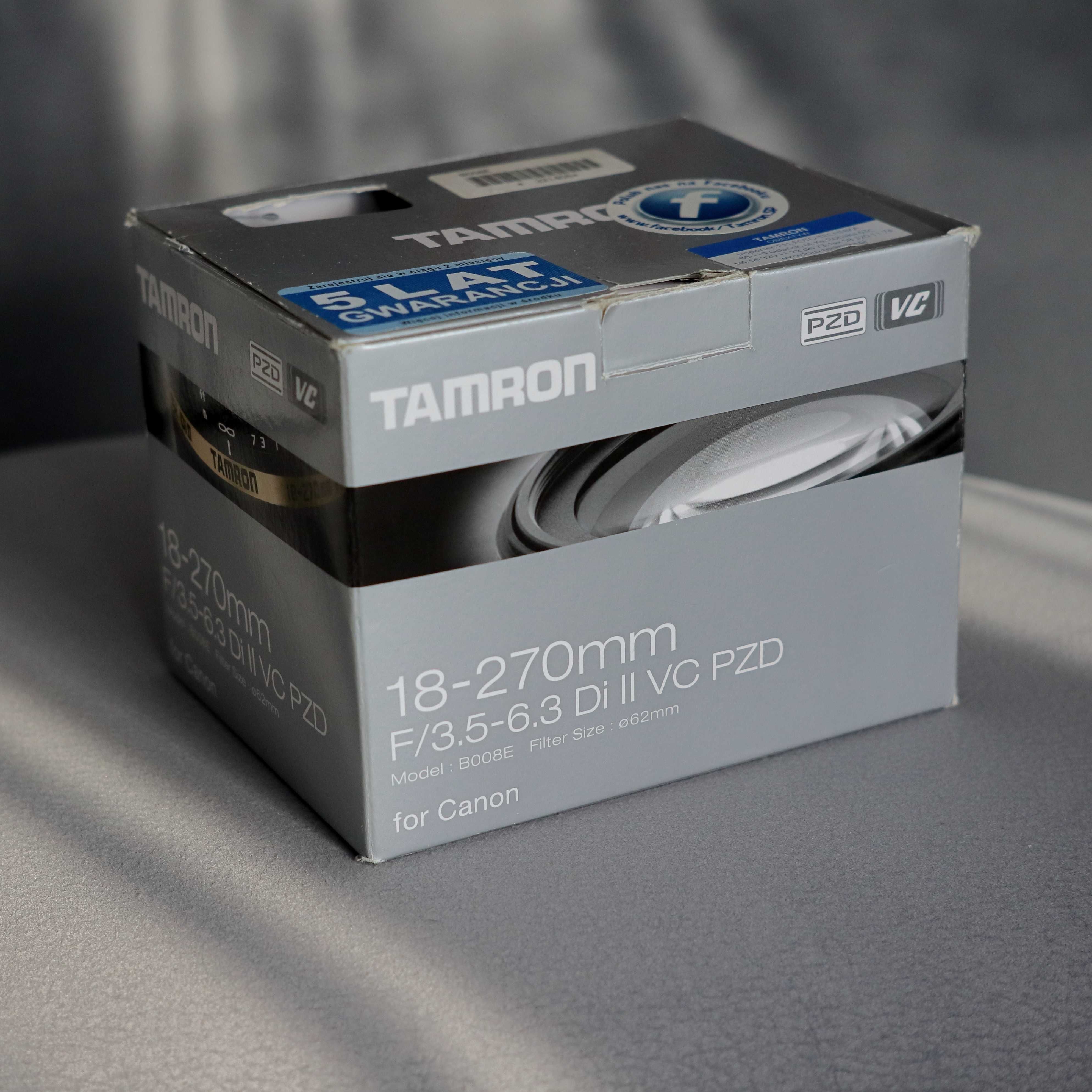 Tamron 18-270mm Di II VC PZD EF - S Canon