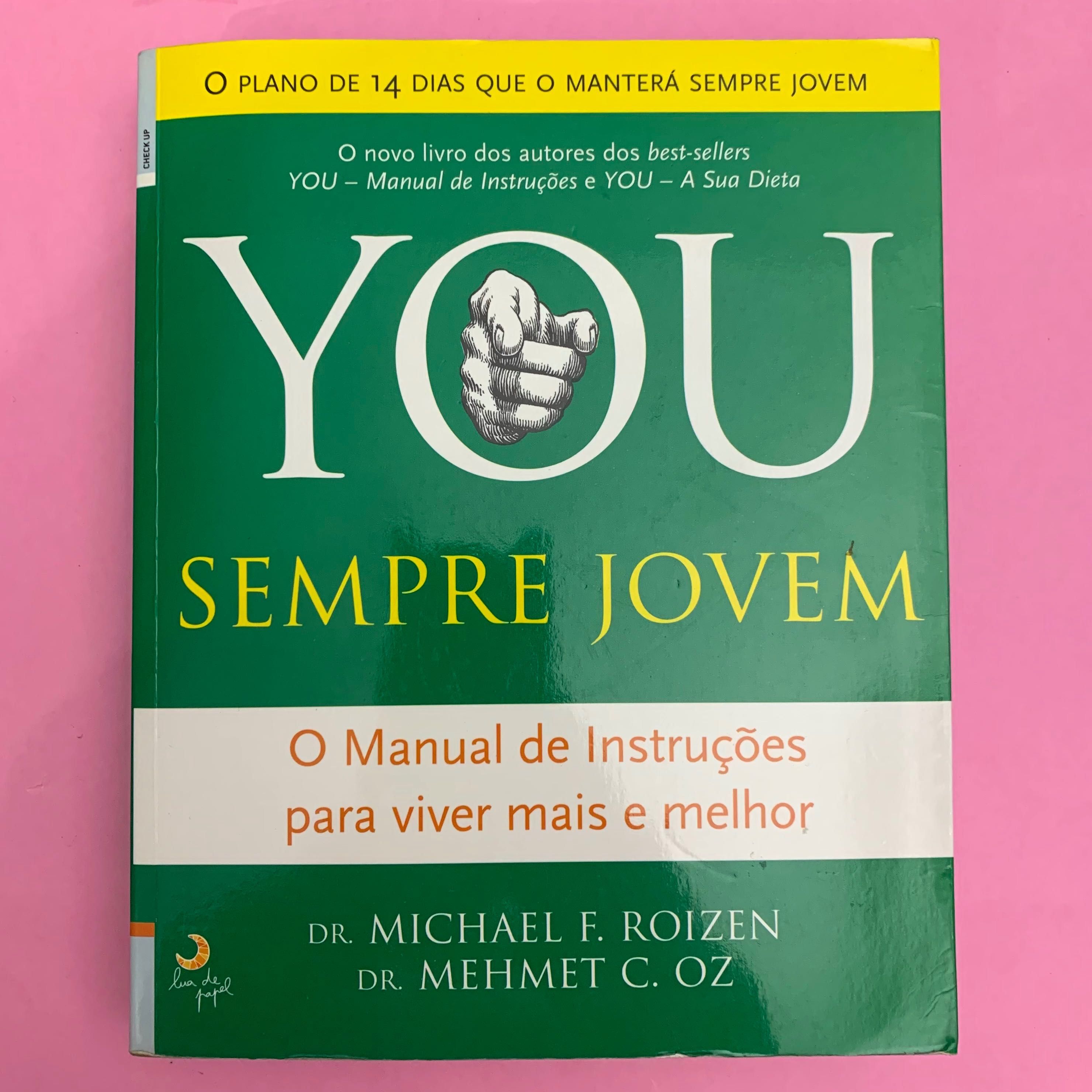 Lote 4 livros do Dr. Oz