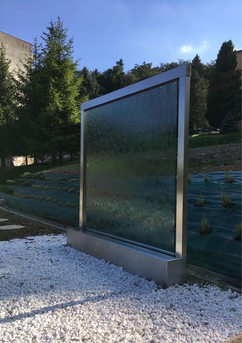 Ściana wodna fontanna