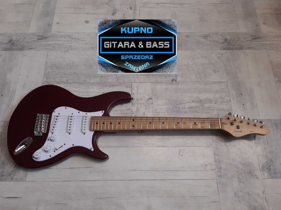 Gitara Behringer -cherry matt- SSS - iAXE - wysyłka Gratis lub zamiana