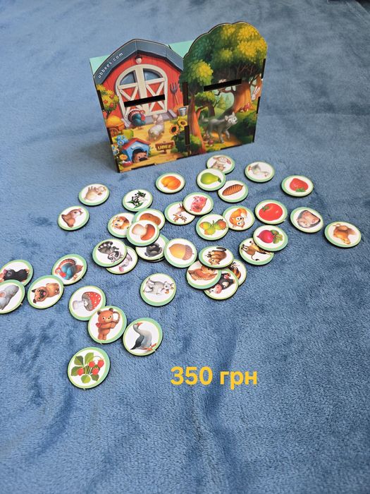 Дерев'яний пазл, сортер, головоломка