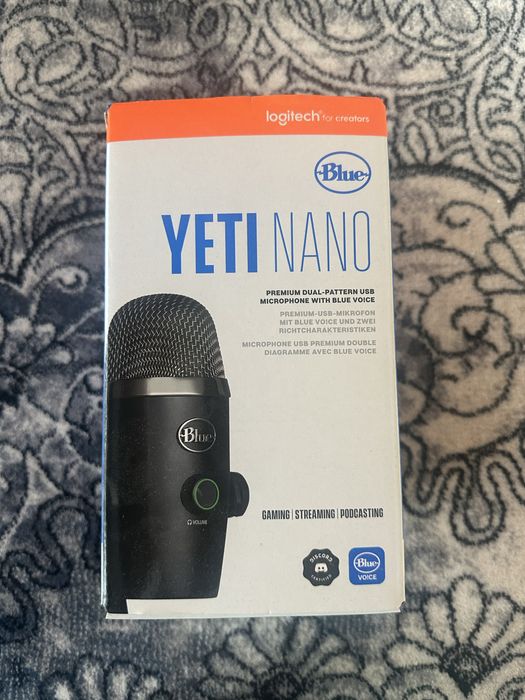 Mikrofon blue yeti nano