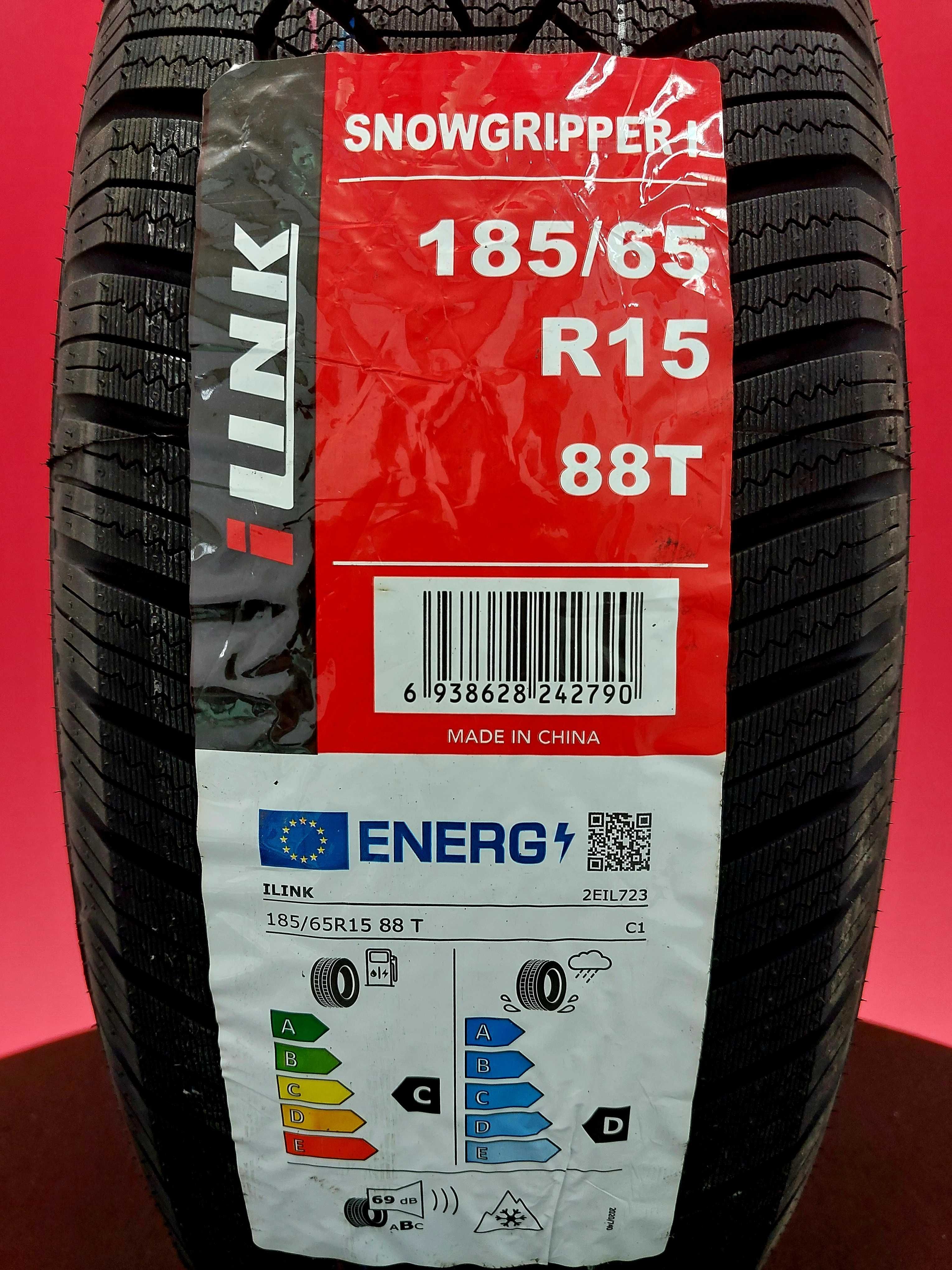 185/65 R15 Nowe zimowe opony Ilink Snow Gripper I DOT 2024