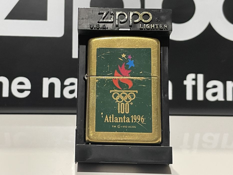 Zapalniczka Zippo 1996 Atlanta, olimpiada, High Polish Brass