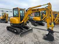 Гусеничний міні екскаватор SDLG ER636F 3800кг JCB KUBOTA YANMAR