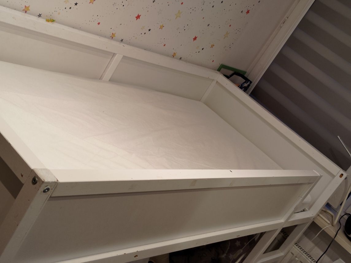 Łóżko Ikea Kura białe ZAREZERWOWANE