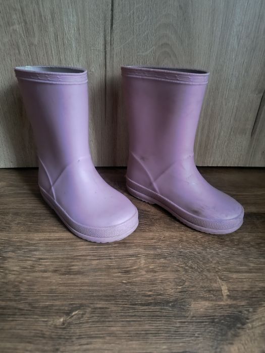 Kalosze dla dziewczynki różowe 26