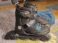 Rolki dziecięce K2 Velocity JR Boy (regulowane rozmiar EUR 32-37)