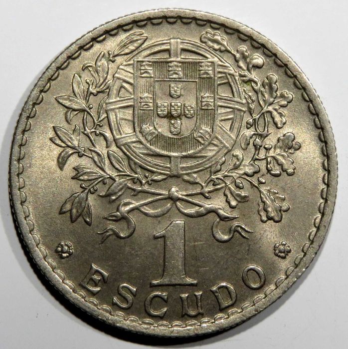Republica Portuguesa - 1 Escudo 1965 e 1966 3,5€ cada