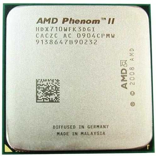 Процесор AMD Phenom II X3 710, 3 ядра 2.6ГГц, AM3