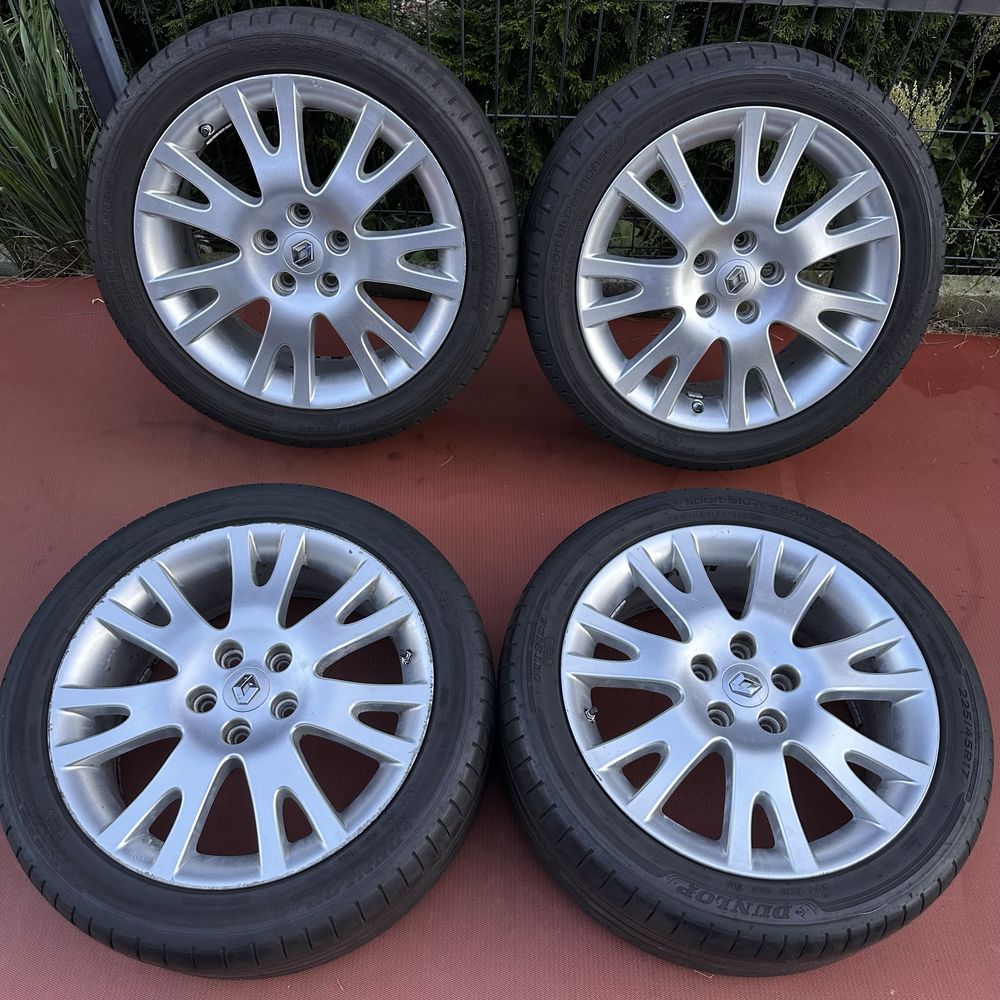 Oryginalne alufelgi 17 Renault z czujnikami ciśnienia 7x17 5x108 wysył