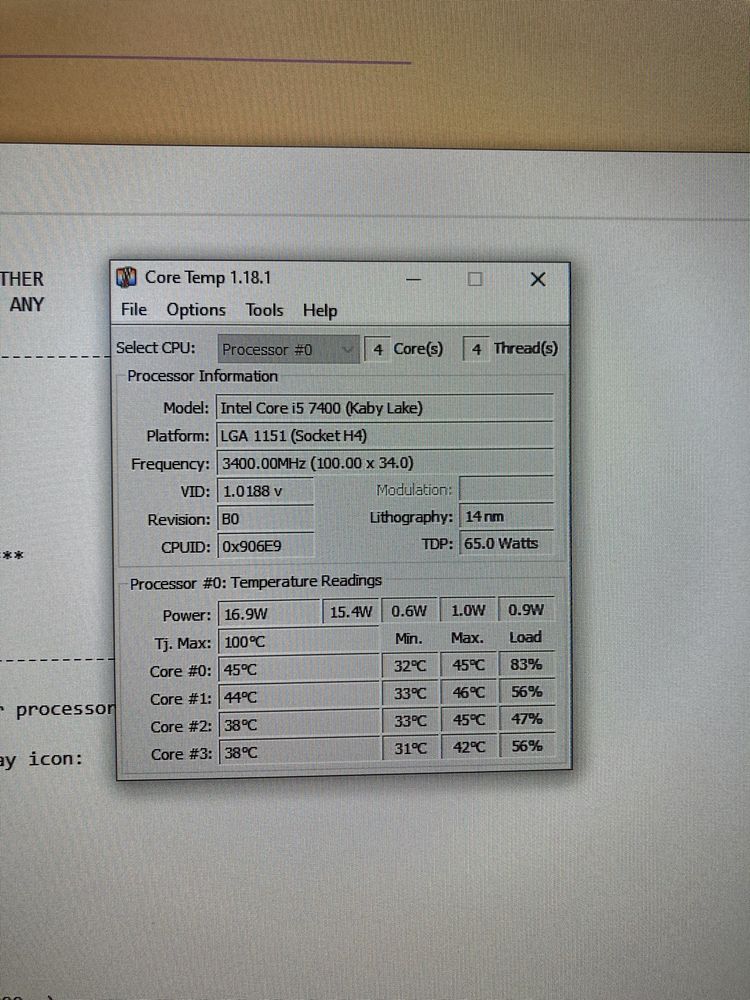 Komputer stacjonarny/ i5 7400 / 8gb ddr4/ssd