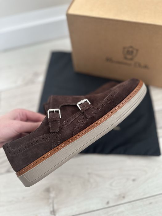 Туфлі чоловічі замшеві Massimo Dutti, розмір 41