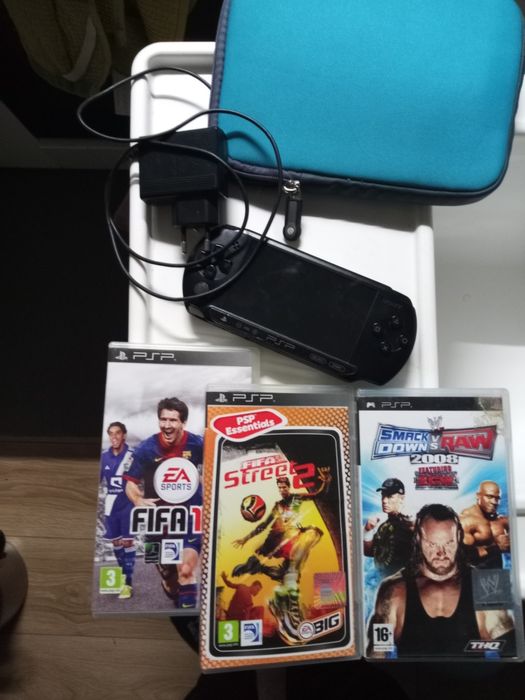 PSP Street + gry zestaw