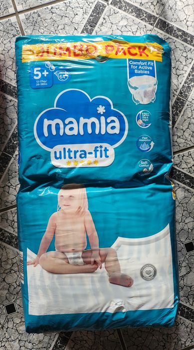Pampersy mamia 5+