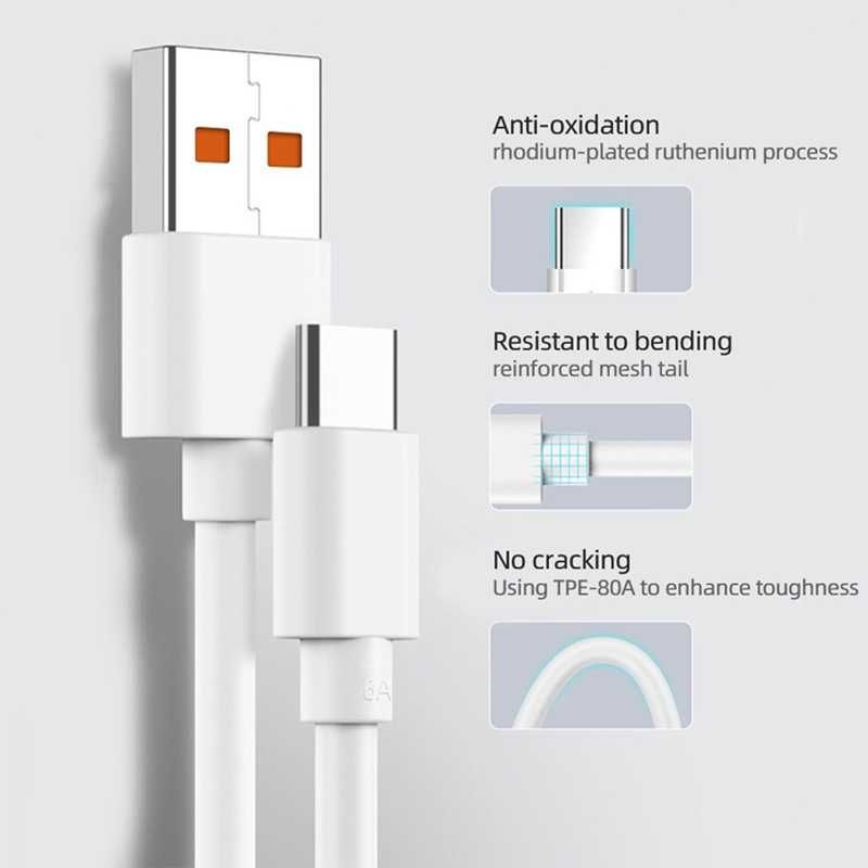 кабель для швидкої зарядки кабель type c тайп с