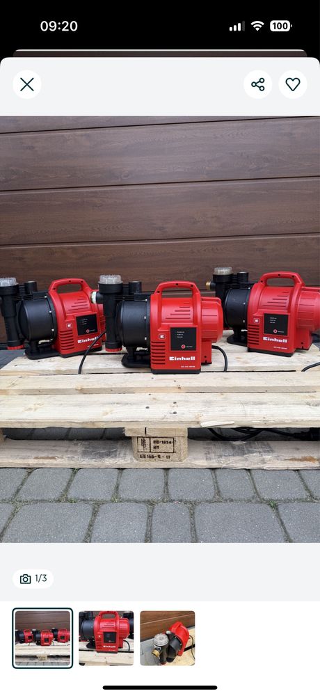 Pompa do wody einhell automat