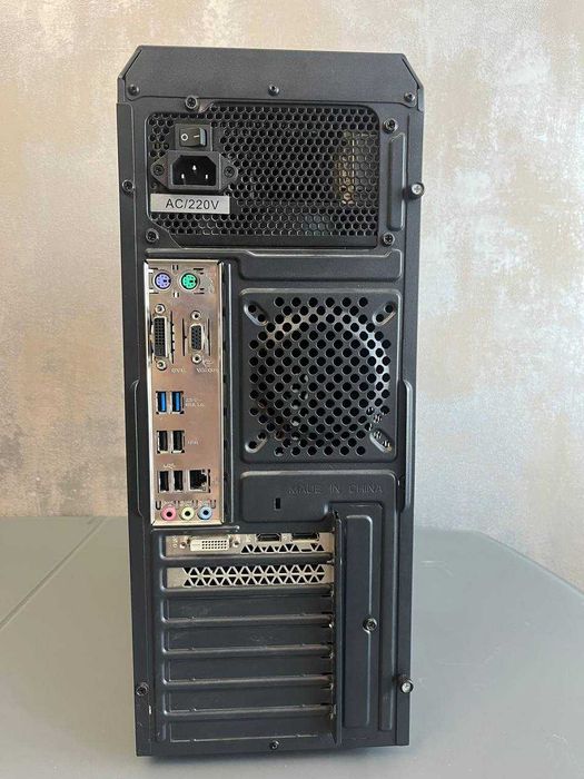 Продам ПК + монитор \ intel core i5 7400 \ AFOX GeForce GTX1050Ti 4Gb
