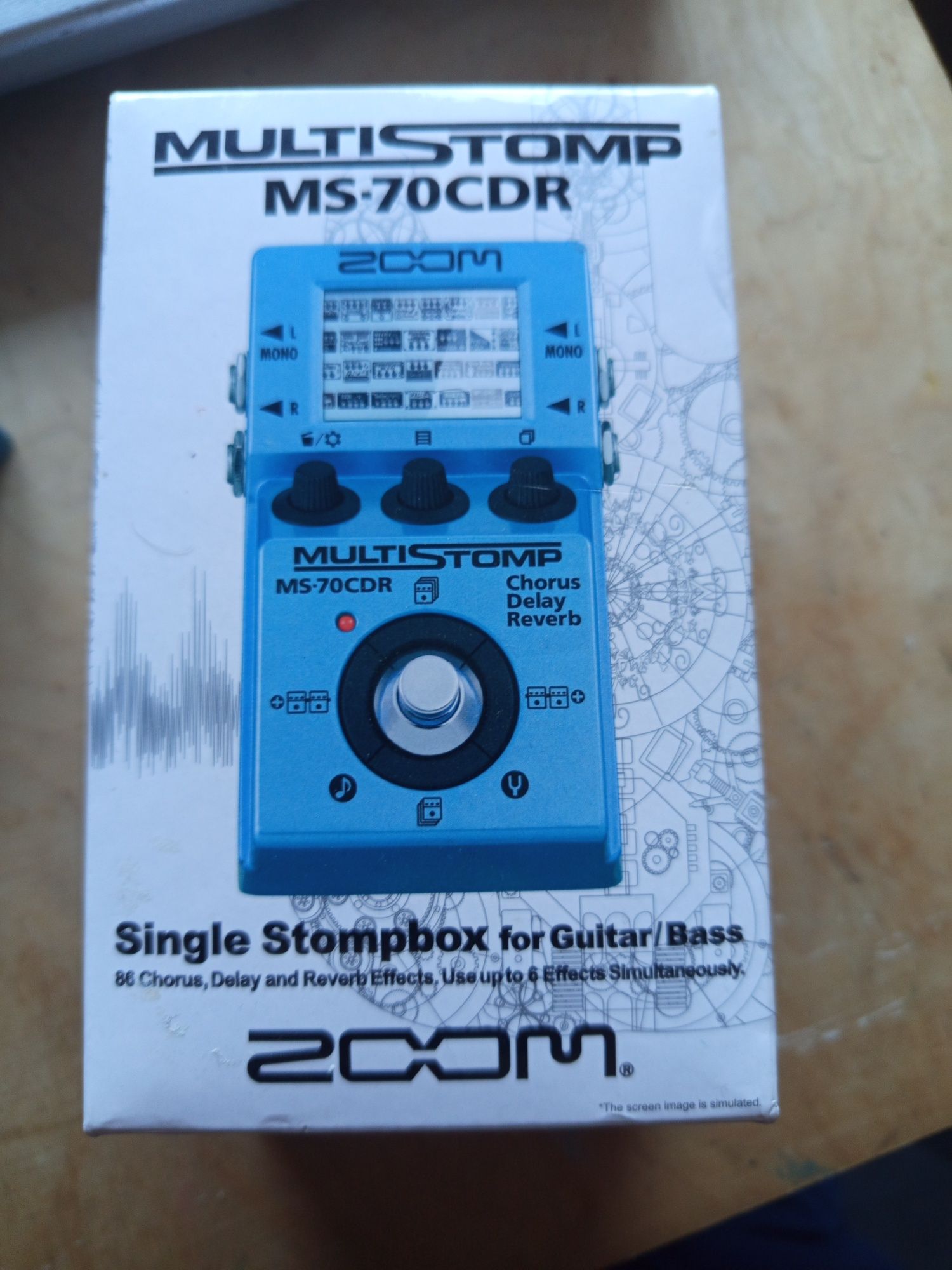 Zoom Multistomp MS-70CDR Multiefekt gitarowy