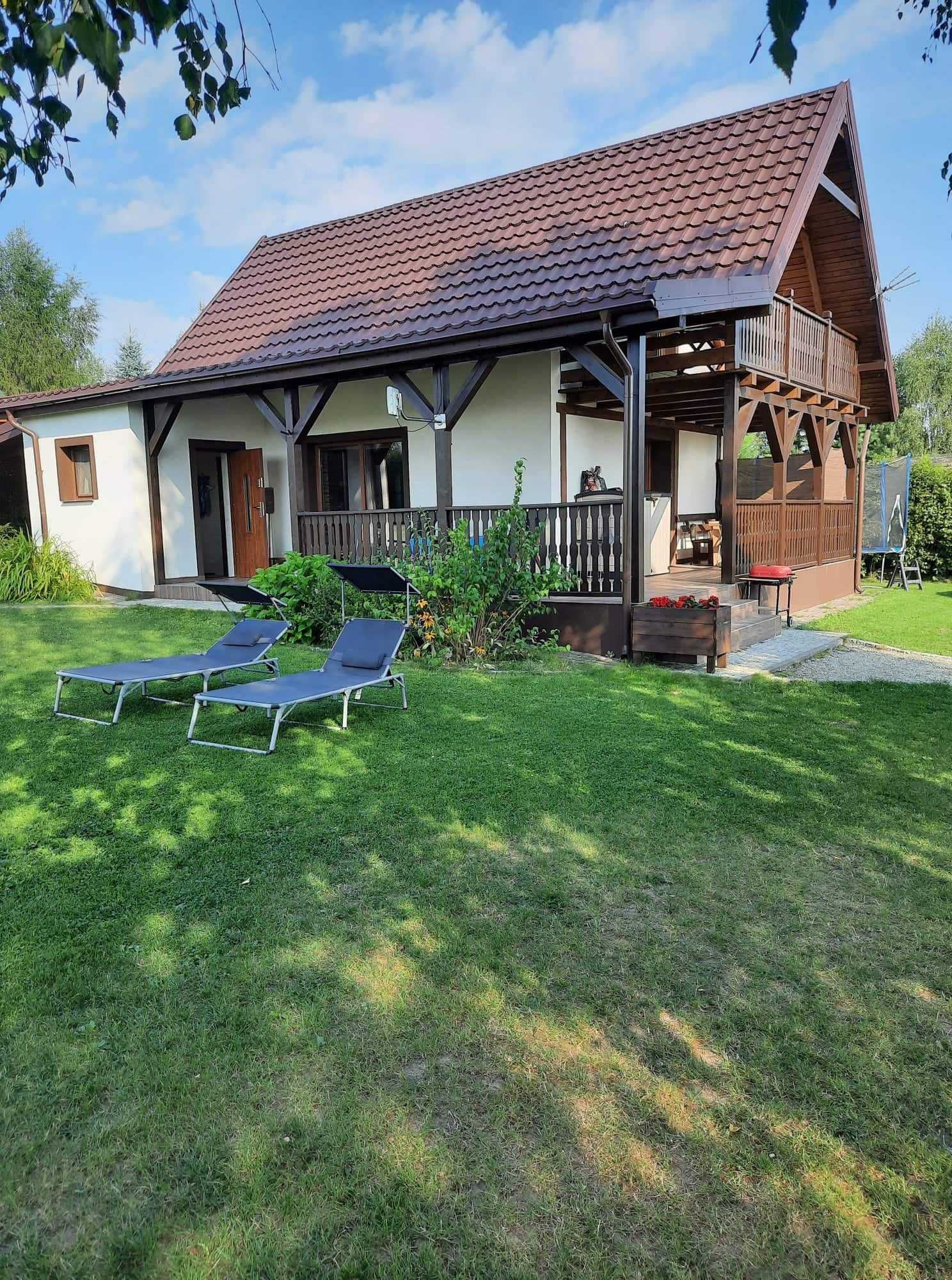 Dom letniskowy z jacuzzi Mazury (WOLNE TERMINY]