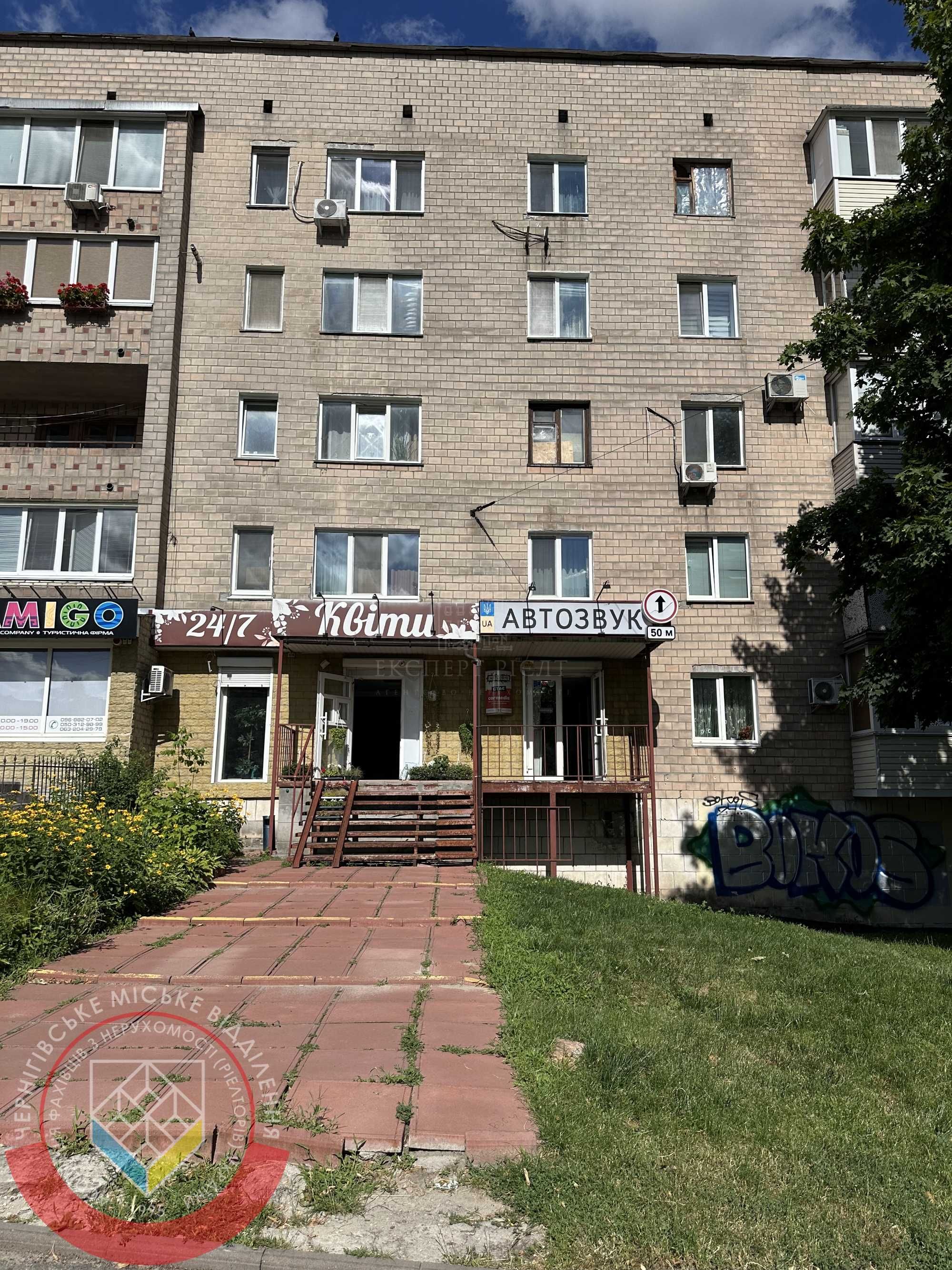 RLT I01 Оренда фасадного комерційного приміщення, пр. Миру, Центр