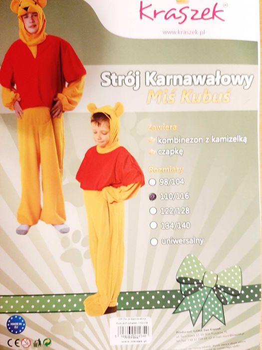 Strój Kubusia Puchatka