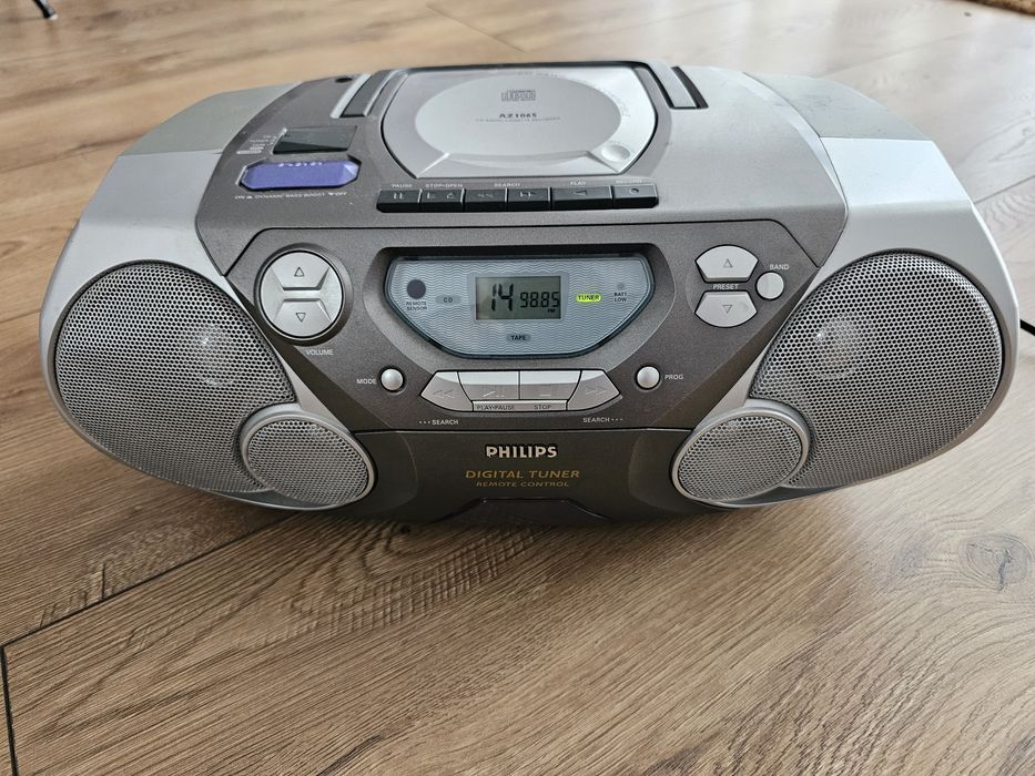 Radiomagnetofon boombox CD Philips AZ1065 okazja!