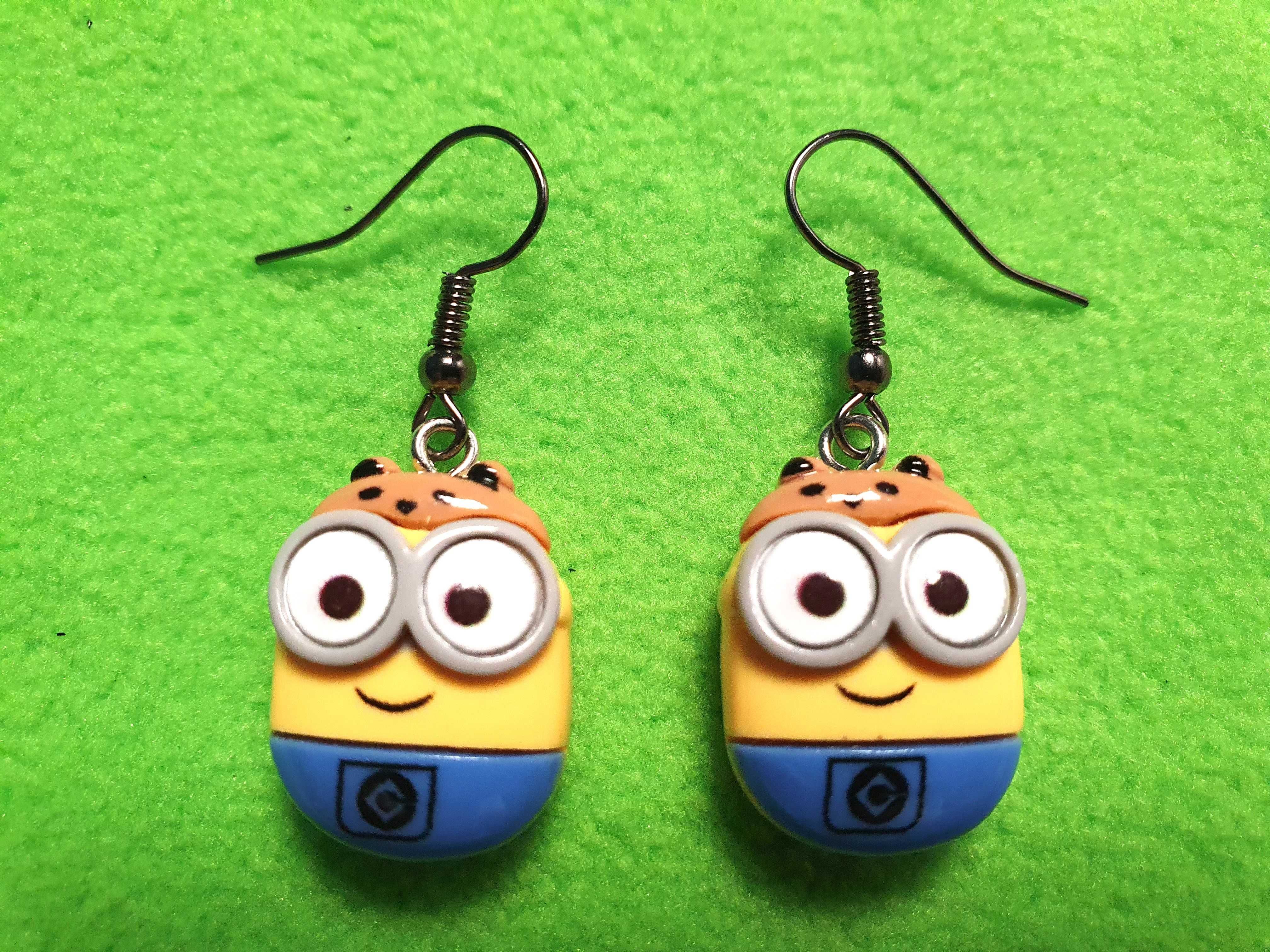 Kolczyki "Minionki"