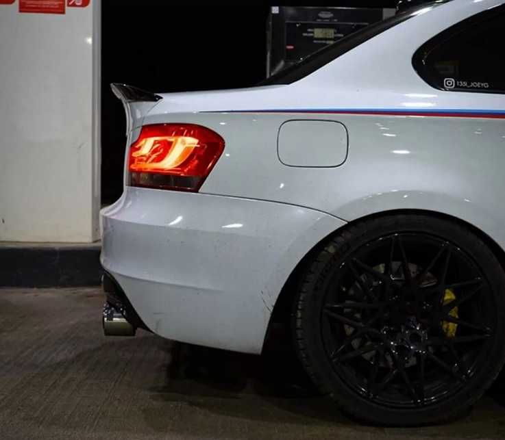 LOTKA SPOILER do BMW E82 E88 M4 LOOK CZARNY POŁYSK spojler bagaznika